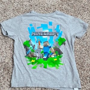 XS kids Minecraft shirt